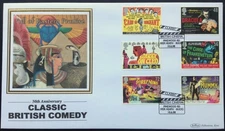 GB QEII Benham 2008 Classic British Films Set on First Day Cover, Pinewood S/H/S