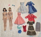 Vintage Barbie Friend 2 Midge 1960 With Clothing Hong Kong Shoe - Read Desc.
