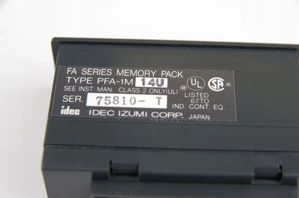 Memory Pack IDEC PFA-1M14U 1 Piece - Image 4 of 4