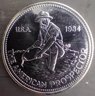 1984 Engelhard Prospector Silver Round 1 oz Eagle Reverse .999 Fine Silver