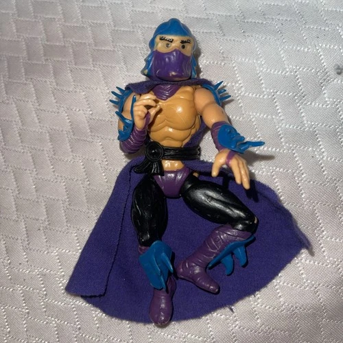 1988 TMNT SHREDDER w/Cloak & Belt Mirage Studios 5” Playmates