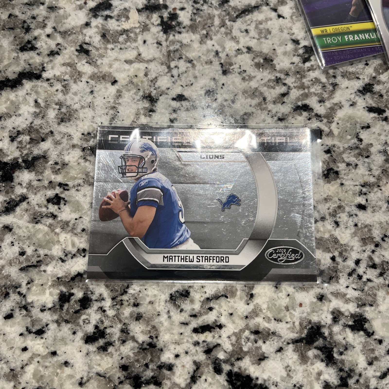 Matthew Stafford Donruss Certified Certified Potential #10 Base