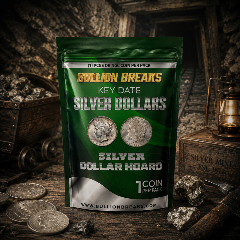 Bullion Breaks-Silver Dollar Hoard. Look for Key Date Silver Dollars. PCGS & NGC