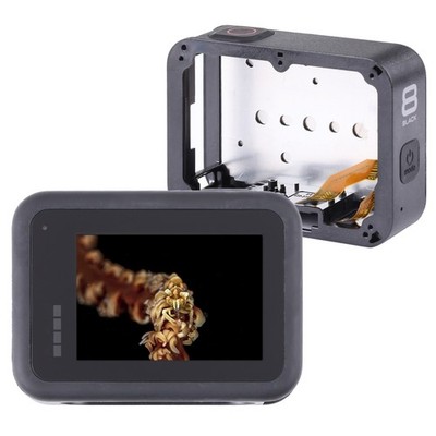 Original LCD Bildschirm für GoPro Hero 8 Black Digitizer Vollmontage mit Rahmen