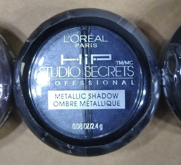 L'Oreal HIP Studio Secrets Metallic Eye Shadow Duo 206 MAGNETIC 0.08z (LOT OF 3) - Image 2 of 4