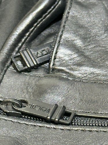 Tumi ALPHA Aktentasche Tasche schwarz Leder ALPHA - Bild 8 von 15