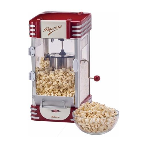 Machine à popcorn Ariete 2953 XL de 2.4 litres et 310W rouge rétro