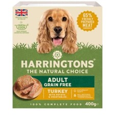 Harringtons Wet Turkey & Potato 400g (Pack of 8) 4.93 per kilo