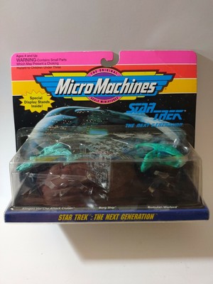 Star Trek Micro Machines Space The Next Generation Set Galoob 1993 New Sealed #3