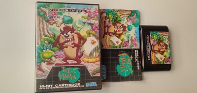 Jeu Taz-Mania Sur Sega Mega Drive – Bon état, Version NTSC-J (Japon) – Jeu De Plateforme