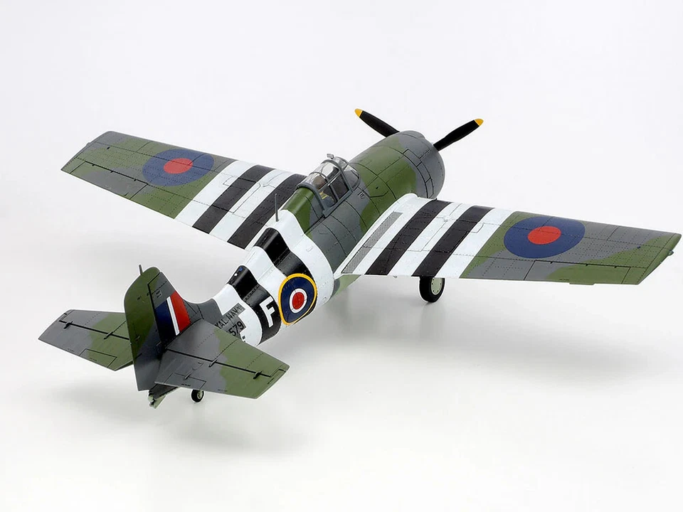 Tamiya 1/48 n.126 Grumman FM-1 Wildcat/Martlet Mk.V Plastic Model 61126 - Immagine 4 di 4