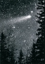 Avanti Press Halley's Comet America Collection Birthday Card