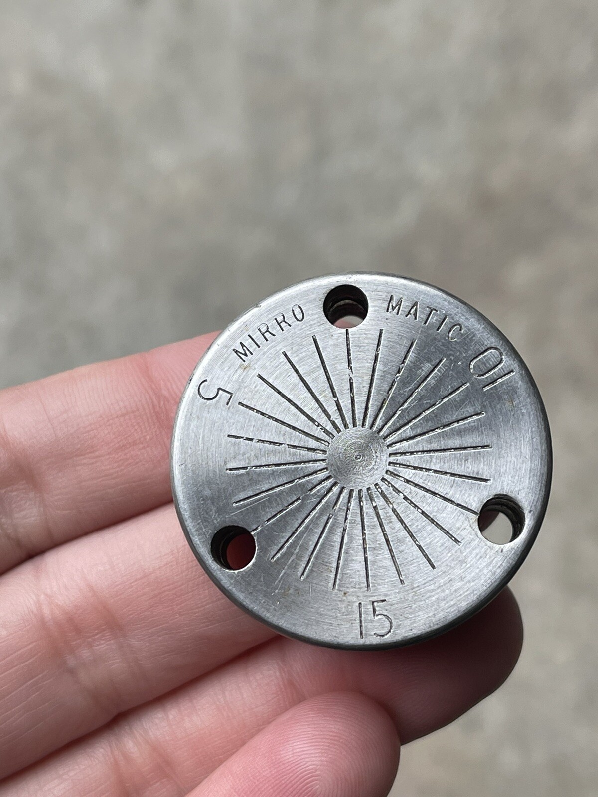 Vintage MirroMatic Pressure Cooker Gauge Weight JIGGLER Regulator 5 10