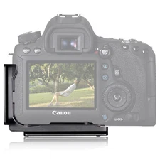 Alumini QR Vertical Shooting L Plate Bracket Holder Grip for Canon EOS 6D 6 D