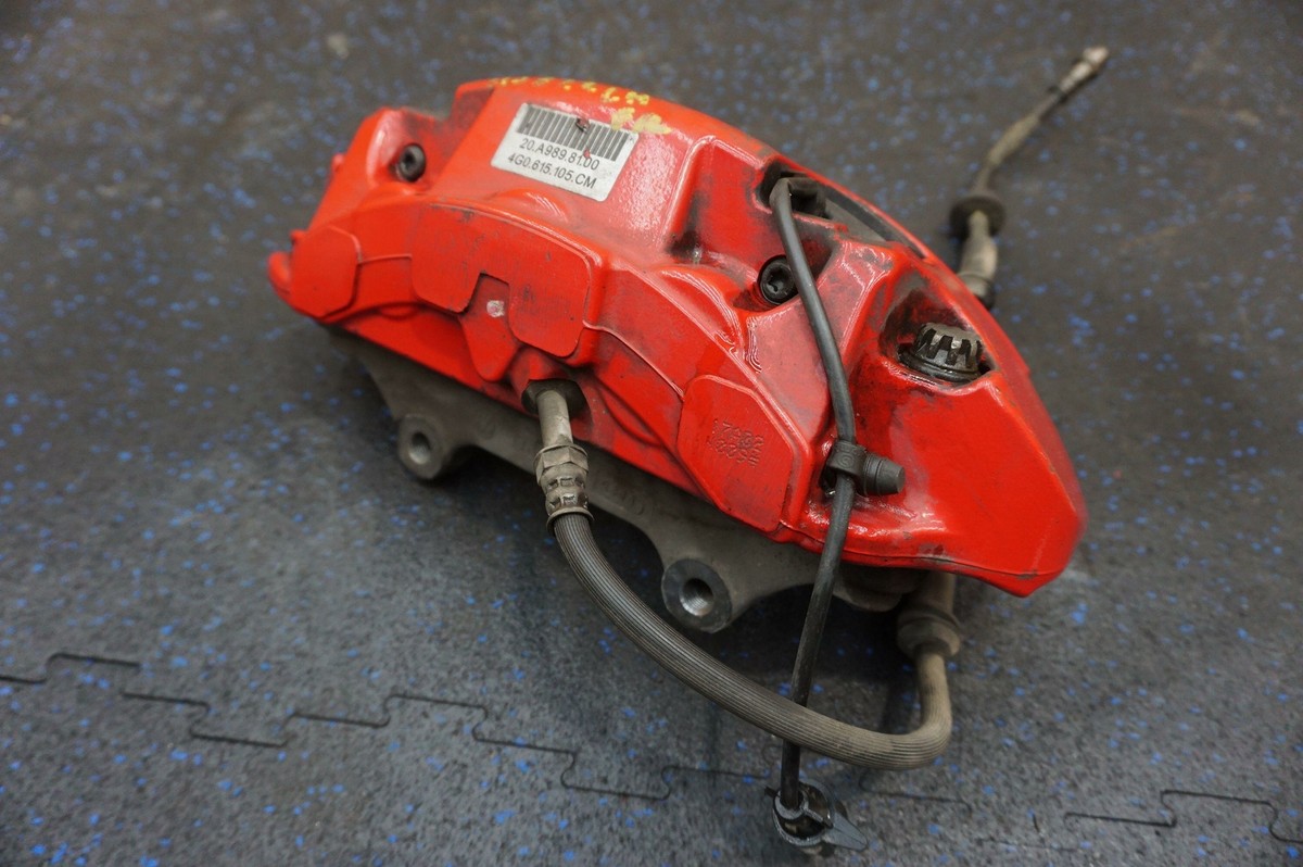 Front Left Brake Caliper Red 400x38mm 4G0615105CM 4G8615107A OEM 