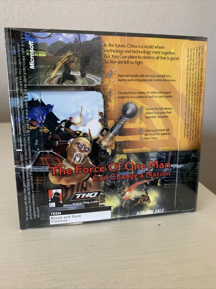 XBOX Original New Legends Rare Promo Demo DVD 2002 Microsoft New Sealed VHTF NFR - Image 2 of 4