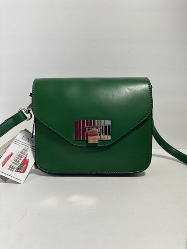 Lany  woman,  crossbody, green silver hardware, size small - Picture 4 of 6