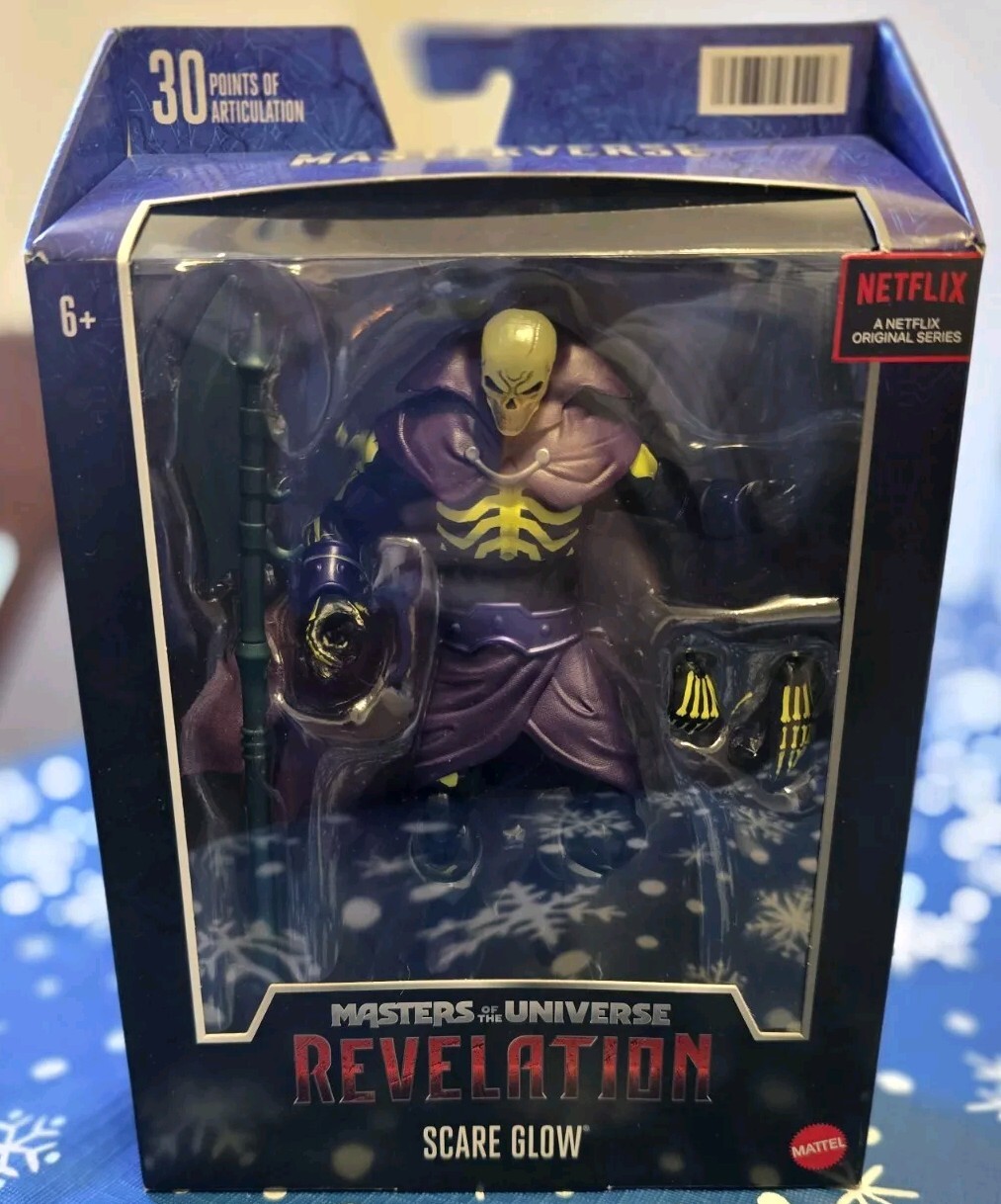 Scare Glow MOTU Revelation Netflix Exclusive Figure New In Box