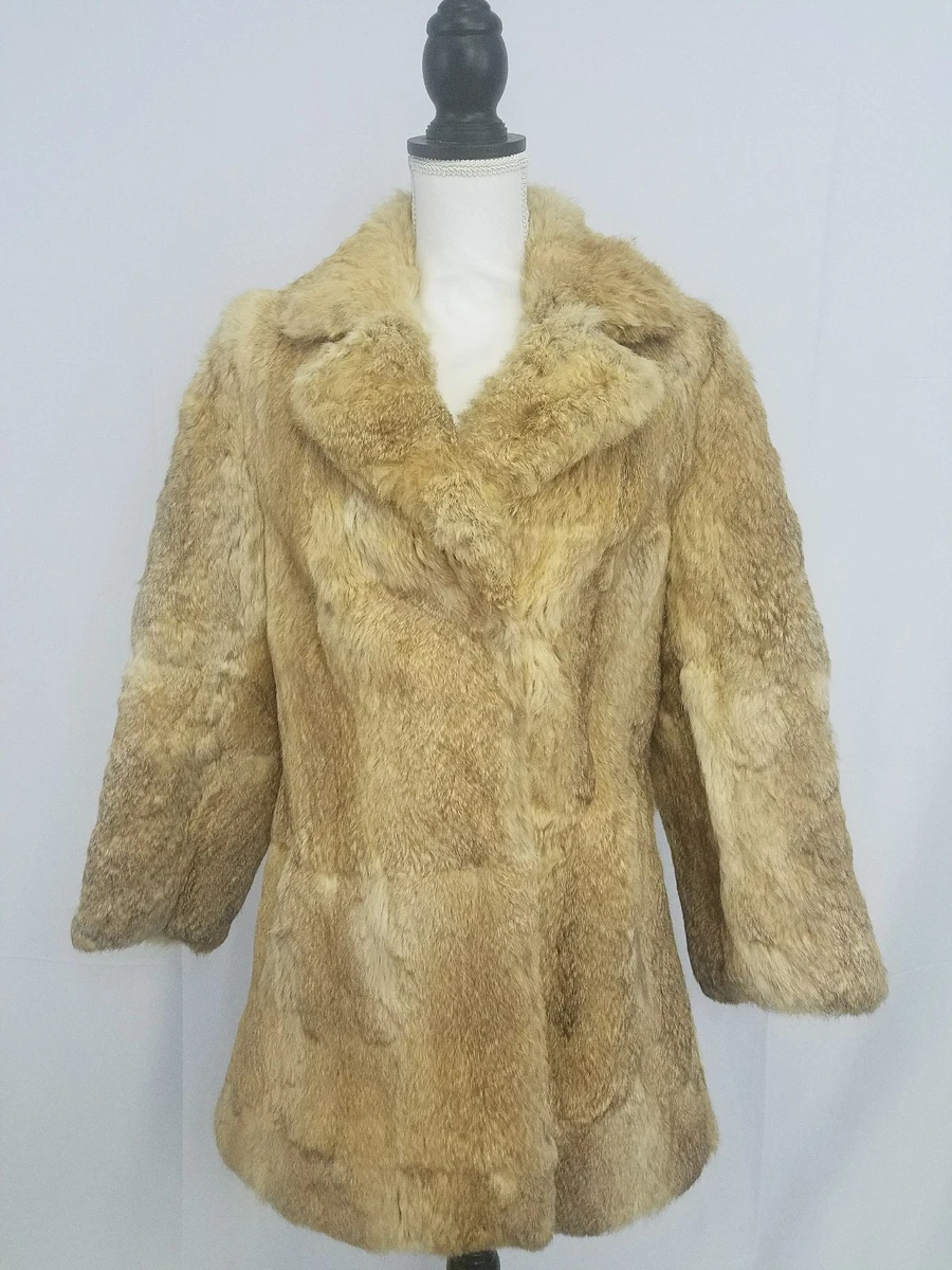 Rabbit hair deals coat