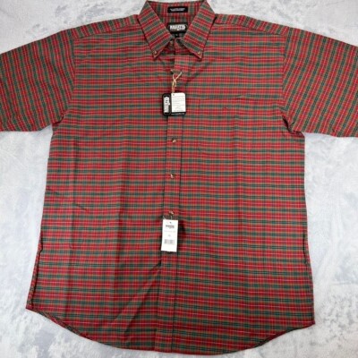 Resistol Rodeo Gear Shirt Men's XL Western Cowboy Long Sleeves 100%Cotton