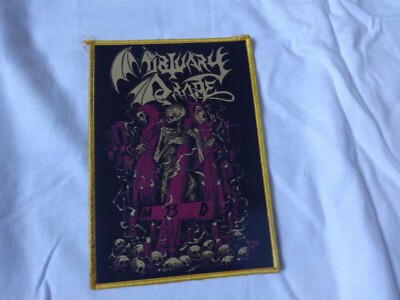 Mortuary Drape XL Patch Death Metal Black Meta Beherit Sarcofago