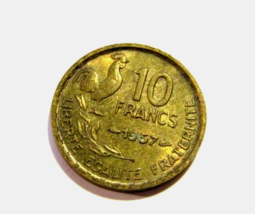 France 1957 10 Francs Coin