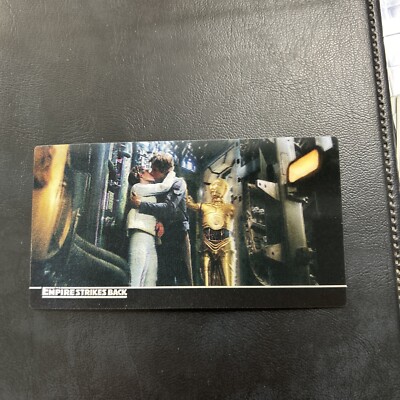 Star Wars The Empire Strikes Back 3d 2010 WideVision Topps #22 Hand Solo Leia