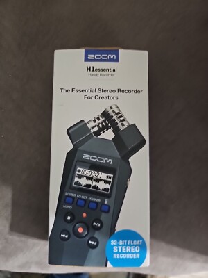 Zoom H1essential 2-Track 32-Bit Float Portable Audio Recorder