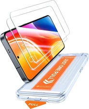 2 x Screen Protector For Samsung Galaxy S25 Ultra S24 S23 S22 Auto Alignment Kit