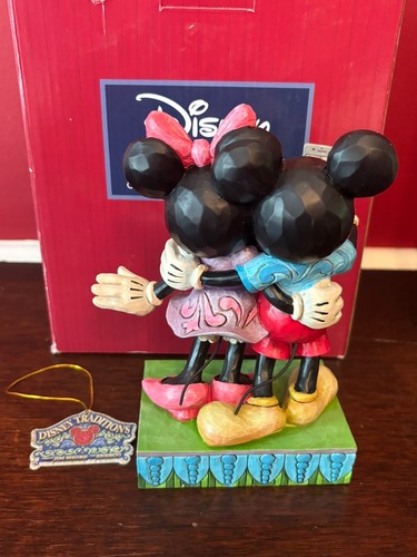 Jim Shore Disney Capture the Moment 4051048 Minnie & Mickey Mouse Selfie RARE O - Picture 3 of 4