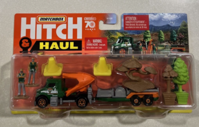 NEW 2023 Matchbox Hitch & Haul MBX Tree Service | Tree Lugger