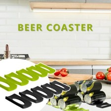 Fridge Silicone Kitchen Stacking Organizer Can Bottle Rack Beer Wine holder
