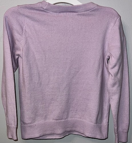 NWOT Baby Gap Disney Purple Minnie Mouse Sweater-Size 5 - Picture 2 of 4