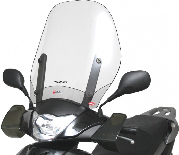 Parabrezza 3 pezzi FACO con paramani per HONDA SH 125 150 2009 2010 2011 2012