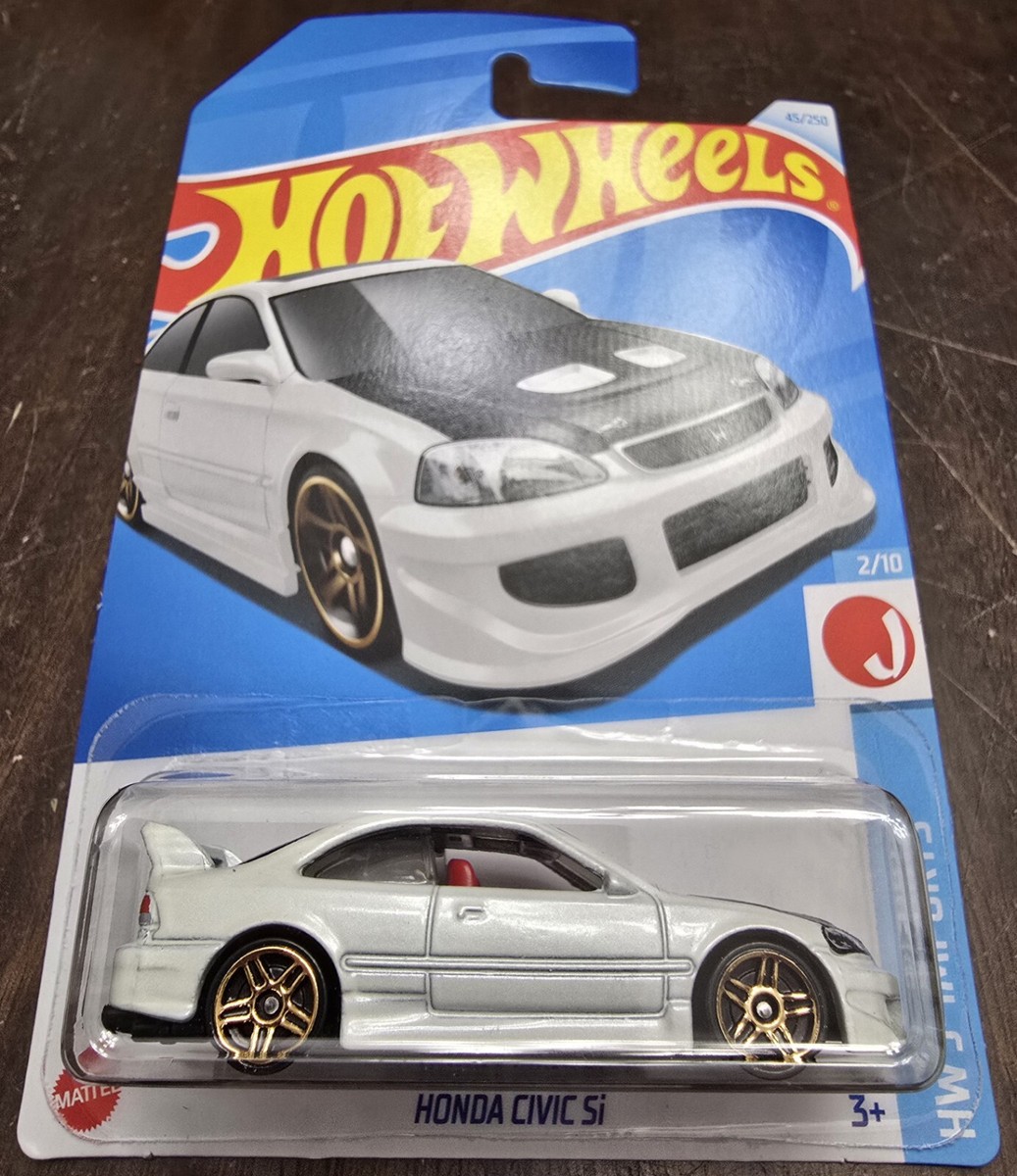 Hot Wheels 2024 Honda Civic Si White HW J-Imports #2/10 (Lot of 1