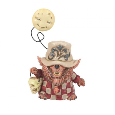 Jim Shore WEREWOLF WITH FULL MOON FIGURINE-HOWL YOU DOING? 6014474 BRAND NEW