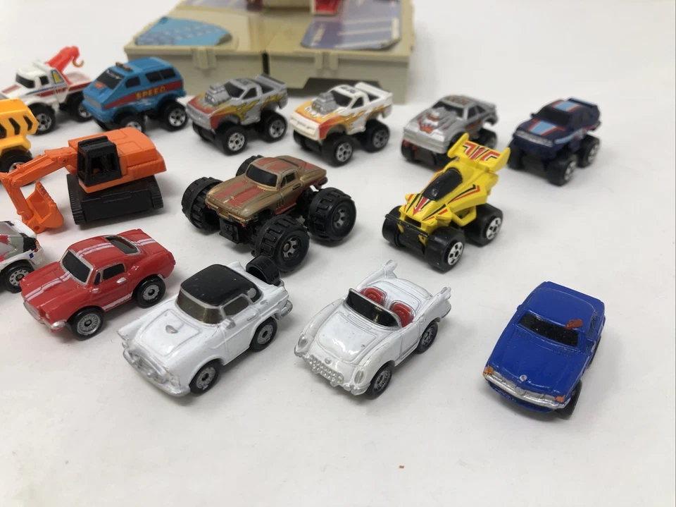Vintage Micro Machines Lot -18 Vehicles, Hospital and Parking Lot Set - Image 4 of 4