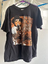 2009 KID ROCK LYNYRD SKYNYRD US TOUR RAP COUNTRY ROCK T SHIRT TAG HANES L