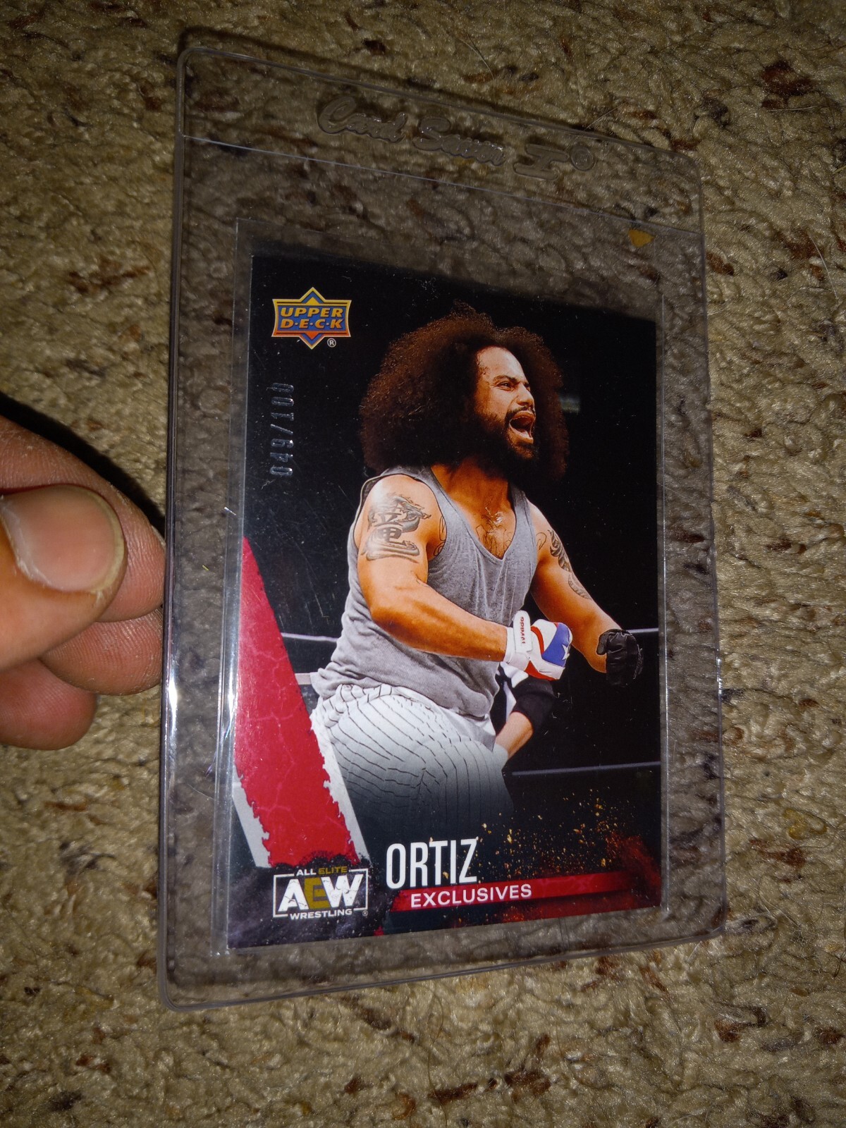 2021 Upper Deck AEW All Elite Wrestling Exclusives /100 Ortiz #30