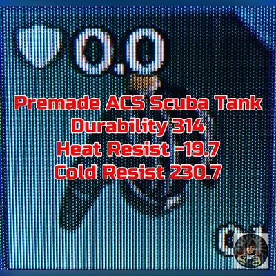 ARK Survival Ascended ASA - Premade Ascendant Scuba Tank PVE PS5/XBOX/PC