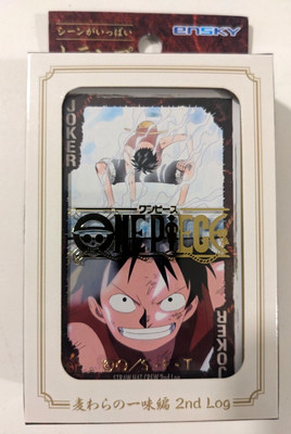 One Piece Straw Hat Pirates Edition 2nd Log Playing Cards