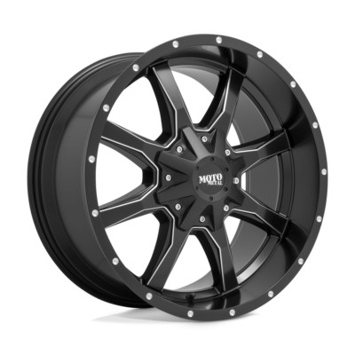 Moto Metal MO970 18x10 6x135/6x139.7 -24mm Semi Gloss Black Milled Wheel