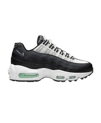 Nike Air Max 95 Recraft GS Black White Mint Size 7Y Fits 8.5
