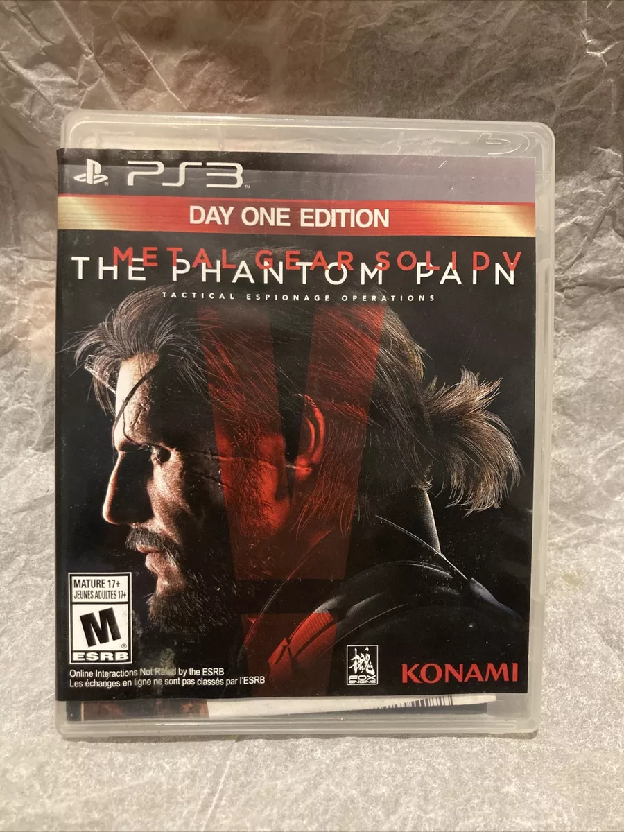 Metal Gear Solid 5: The Phantom Pain Day 1 and Collector's