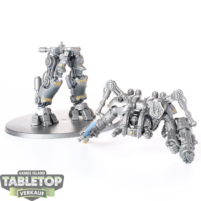 Grey Knights - Nemesis Dreadknight - teilweise bemalt