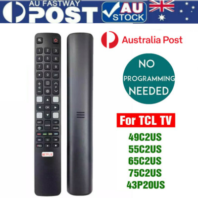 VINABTY ARC802N RC802N YUI1 Telecomando di ricambio per THOMSON TCL U43P6046 U49C7006 55UC6326 50P20US 65C2US 75C2US 43P20US U55X9006 U55X9026 U60P6046 65P20US 55X2US 65X2US 49C2US 55UC6406 60P20US