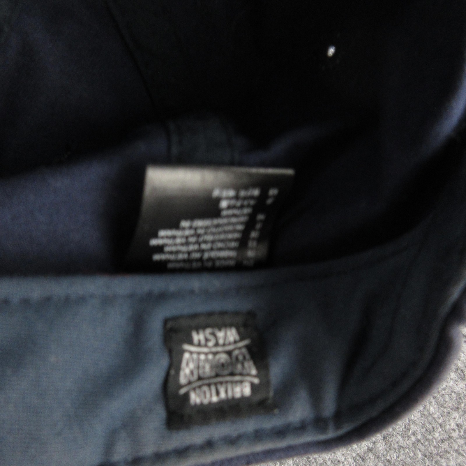 Brixton Hat Cap Snap Back Patch Trucker Mens Worn… - image 8