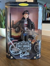 1998 Harley Davidson Barbie Doll Second In A Series Collector Edition