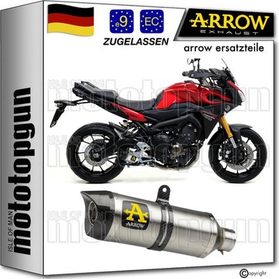 ARROW AUSPUFF ZUGELASSEN THUNDER TITAN C YAMAHA TRACER 900 GT 2020 20