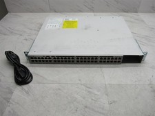Cisco 9200 48 Port PoE C9200-48P-A Network Switch w/ Network Advantage